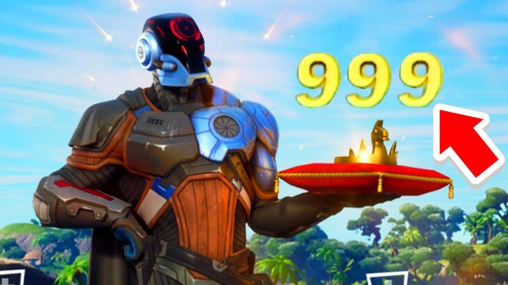 ビクトリークラウンが1000になる瞬間…【フォートナイト / Fortnite】