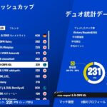 デュオキャッシュカップ決勝6位 👿【フォートナイト/Fortnite】