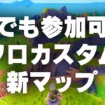 大型アプデ！誰でも入れるソロカスタムマッチ気が散らない島テスト配信【フォートナイト】