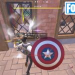 キャプテン アメリカのシールドで敵を撃破する【フォートナイト Fortnite ウィーク0】