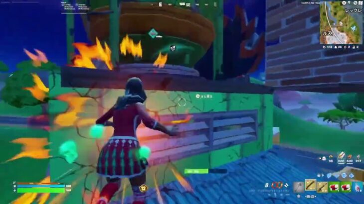 ブロンズ、シルバー、ゴールドランクカップ　ソロ　８位【フォートナイト/Fortnite】