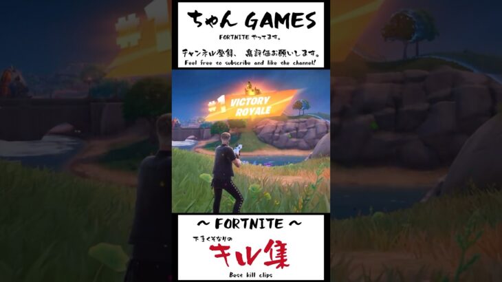 大乱戦とMODで改造したアサルトでビクロイ！ #フォートナイト #fortnite #ゼロビルド