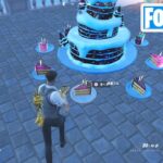 バースデーケーキのピースを食べる【フォートナイト Fortnite バースデー】