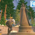 記念像のところでしゃがむ【フォートナイト Fortnite ドゥーム】