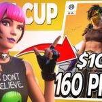 【フォートナイト/Fortnite】アジア勢がアメリカ鯖でソロビクトリーキャッシュカップ決勝でビクロイして$100‼(160ping)