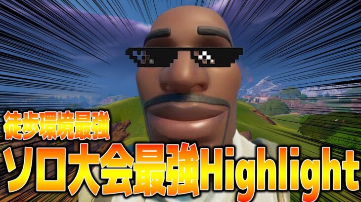 ソロ大会最強？のHighlight！【フォートナイト/Fortnite】