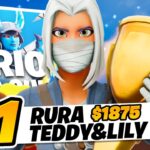 トリオキャッシュカップ決勝1位🏆($1875)【フォートナイト/Fortnite】