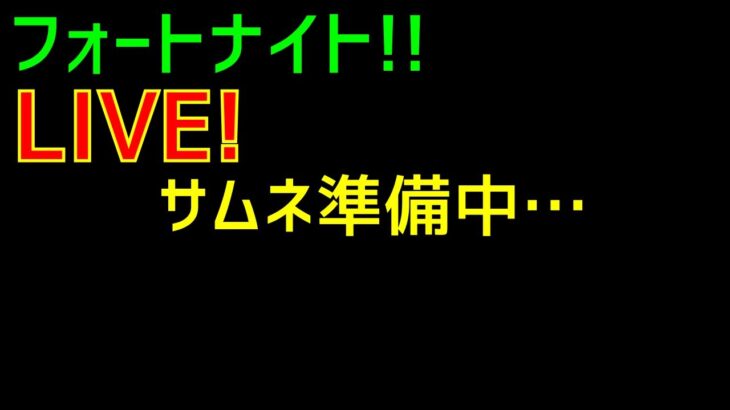 GaSのフォートナイト LIVE配信 夜ver. 2024/11/03