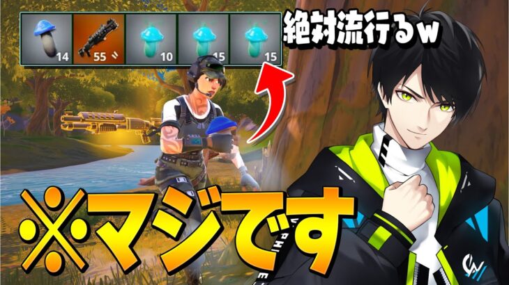 【必見】誰も知らない最強『キノコ構成』ｗｗ【フォートナイト/Fortnite】