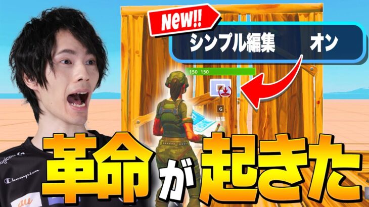 【初心者必見！？】超革命的な『シンプル編集』が実装されました【フォートナイト/Fortnite】