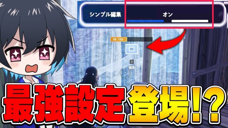 誰でもプロ級に!?新設定が凄すぎるｗｗ【フォートナイト/Fortnite】