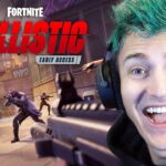 🔴 Ninja Plays Fortnite NEW First Person Mode (Ballistic) – Live 🔴