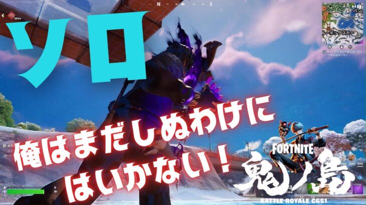 【フォートナイト】俺はまだしぬわけにはいかない！ソロ！【fortnite】