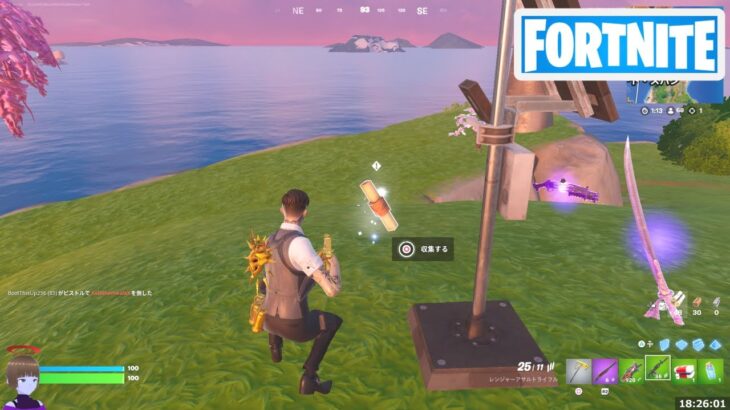 倒した戦士の悪霊から地図を入手する【フォートナイト Fortnite 可能性の欠片】