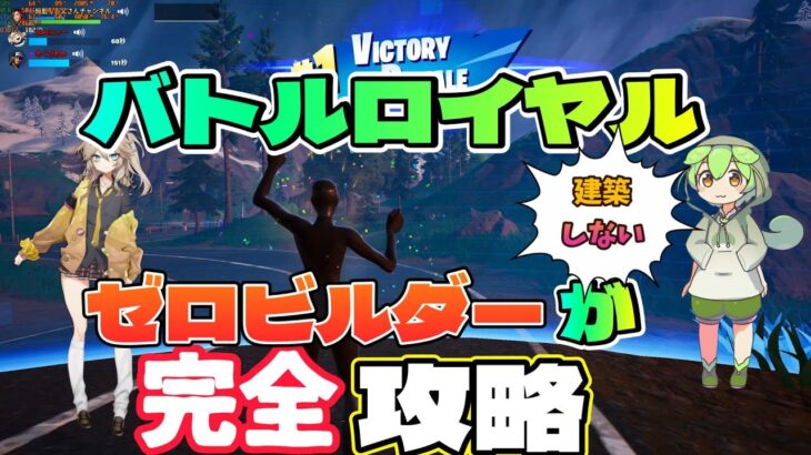 バトロワでゼロビルダーが天空城完全攻略！【フォートナイト/Fortnite】