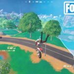 乗り物に乗って空中を一定距離移動する【フォートナイト Fortnite C6S1W4】