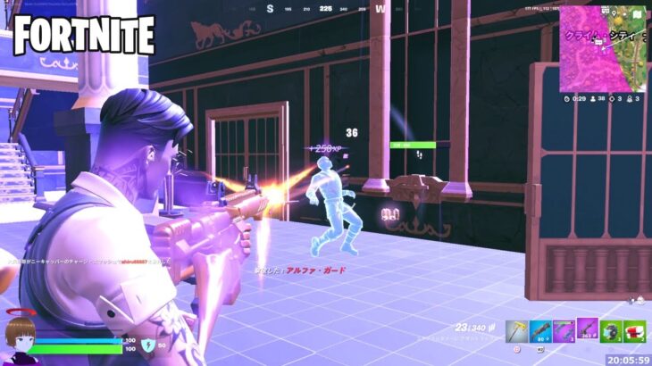 コラテラルダメージアサルトライフルで敵を撃破する【フォートナイト Fortnite ジョス】