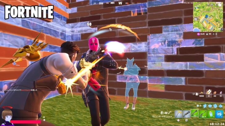 ピストルでプレイヤーにダメージを与える【フォートナイト Fortnite カウボーイビバップ】